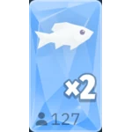 Witte vis, regular-vak met 2x in Fishing Time